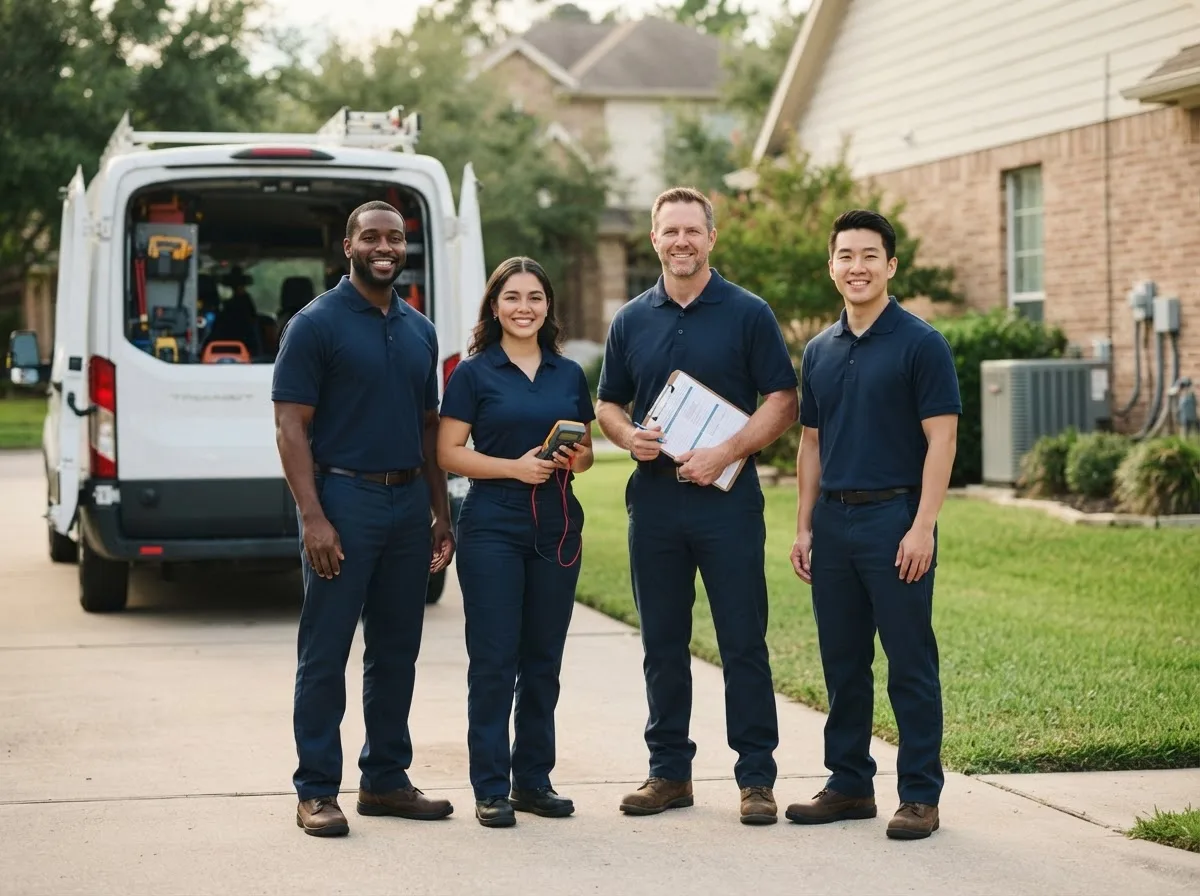 Certified HVAC technician near Hewitt, WI